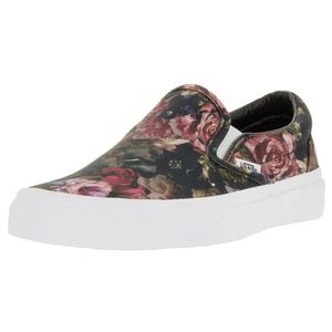 Vans Moody Floral Classic Slip-On shoe, sz 8
